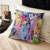 Cartoon My L-LittleS P-PonyS Pillow Anime Pillow Sofa Bed Head Pillow Cover Cushion Cover 45x45 Cm Fashion