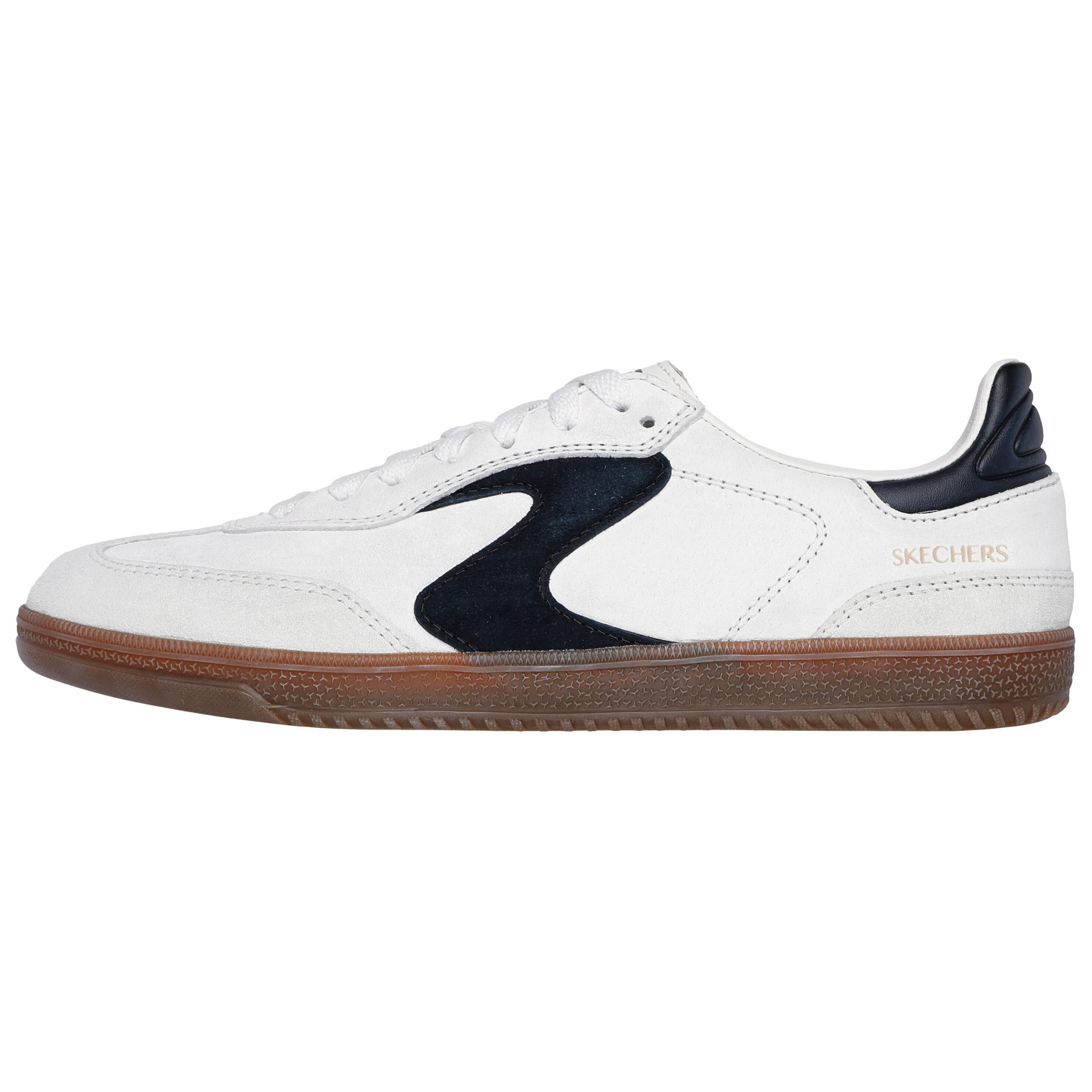 Skechers Court Classics Comfortable Versatile Low-Top Sneakers Women sneakers White 185233-NTBK 35