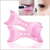 3 in 1 Mascara Shield Guard Eyelash Comb Applicator Guide Card Makeup Tool