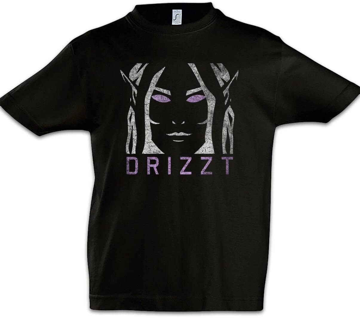 Dark Elf Face Kids Boys kids boys T-Shirt The Saga of Drizzt Do Urden of the Dark Elf 150