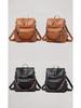 Retro PU Women's Backpack - 2022 European and American Style
