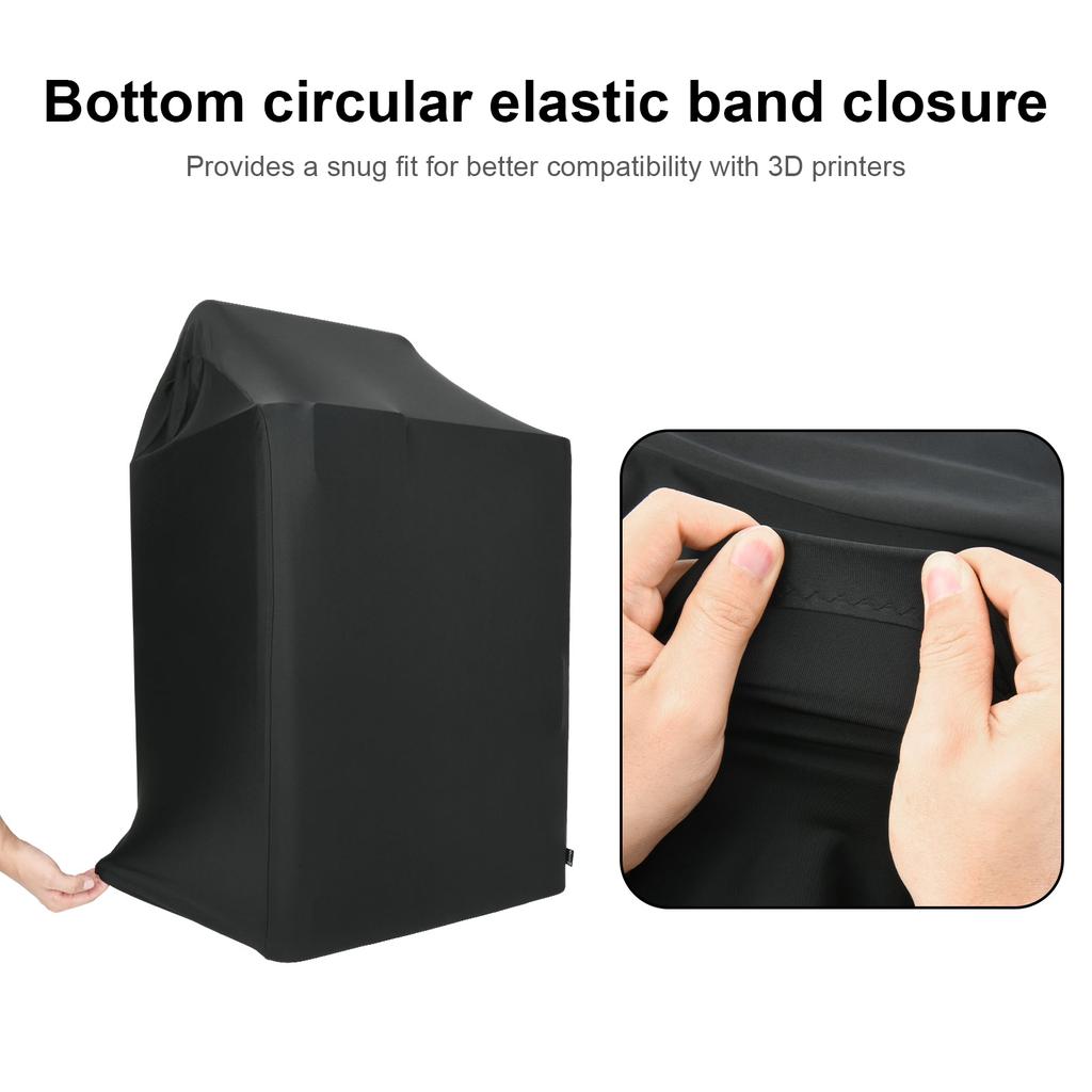 Elastic Fabric Full Wrap Dust Cover for Bambu Lab H2C AMS HT Nylon Lycra Protective Sleeve