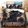 3D Printed Powerwolf Bedding Set Boys Girls Twin Queen Size Duvet Cover Pillowcase Bed Kids Adult Fashion Home Textileextile0299