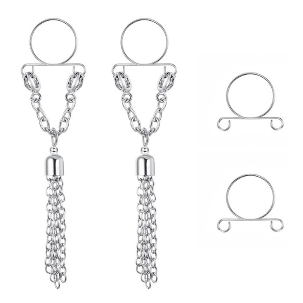 Details about Fake Nipple Ring Stainless Steel Face Non-Piercing Rings Clip On Body Jewelry Details about Fake Nipple Ring Stainless Steel Face Non-Piercing Rings Clip On Body Jewelry
