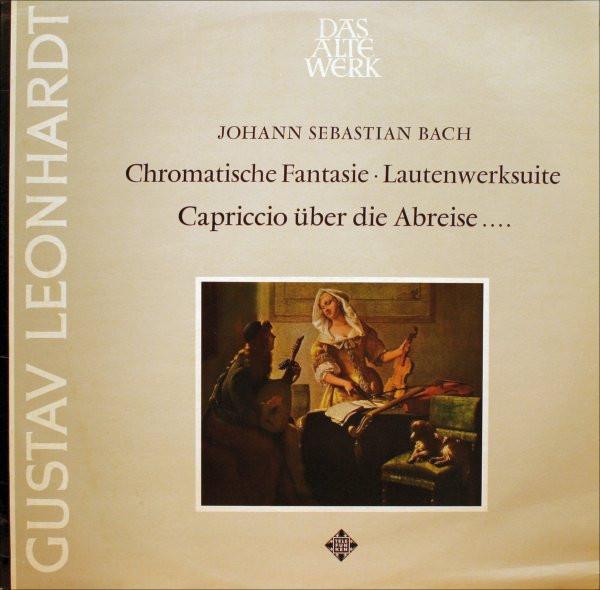 

LP Record GUSTAV LEONHARDT Johann Sebastian Bach Chromatische SAWT9571 TELEFUNKEN Germany Classical Used