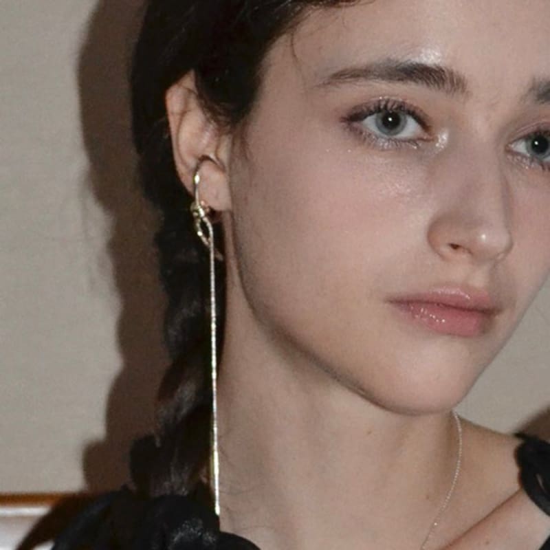 

nuavo Ribbon classic earcuff Gold