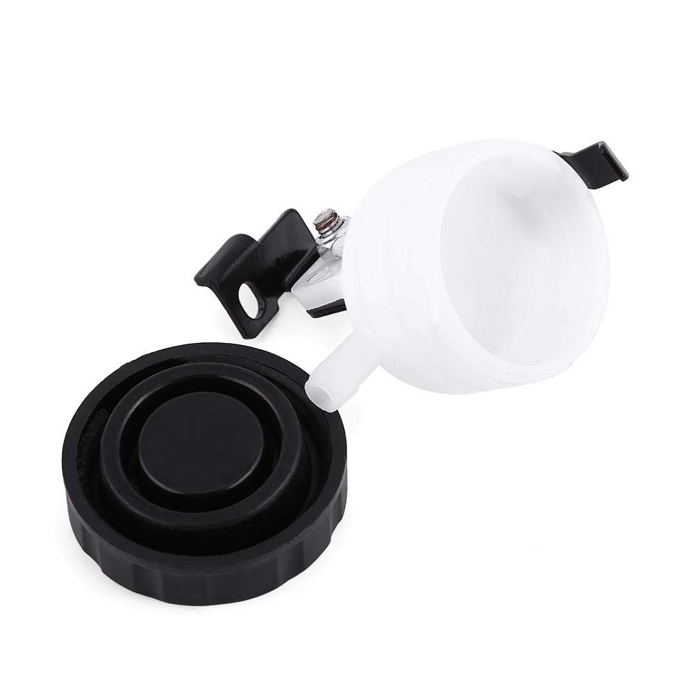 Reservoartank for Qiilu Bremsemaster Røykt Tank Tank Universalt Brakett Inkludert