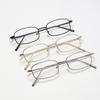 Retro Classic Rectangular Small Frame Glasses For Women Men Ultra Light Clear Reading Spectacle Blue Light Blocking Eyewear