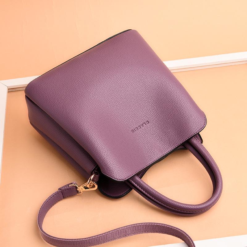 2024 Women's Fashionable Handbag: Large Capacity Tote & Versatile Crossbody