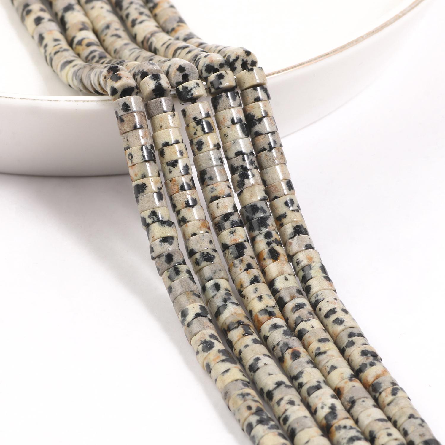 

Бусина Rondelle из натурального камня 4x2 мм, бирюзовая кварцевая яшма, плоские круглые бусины в форме диска для изготовления ювелирных изделий, аксессуары для браслетов «сделай сам», 15 дюймов spot jasper