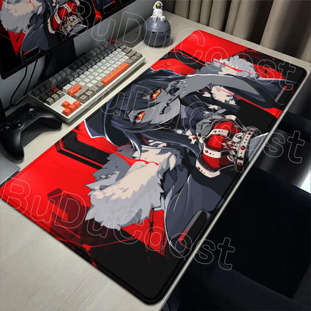 2026 New Wallpaper Genshin Impact Mousepad Cute Kawaii Hu Tao Anime Mouse Pad Large Gaming Mousepad Pc Desk Gamer Keyboard Pads