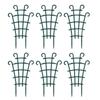 6 Pieces Rustproof Garden Trellis for Potted Climbing Plants Outdoor Indoor Pot Stable Supports for Home Office