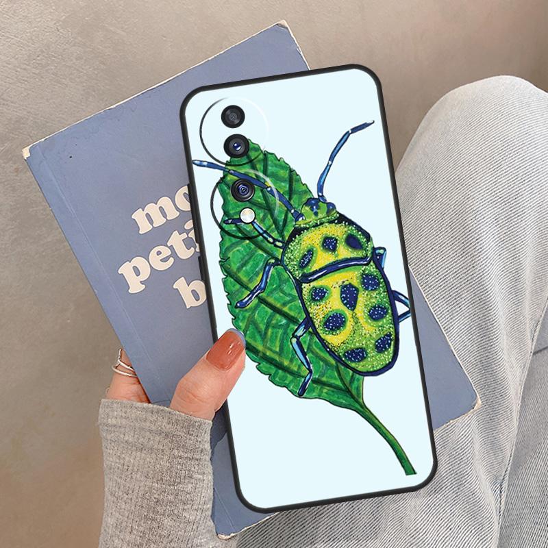 Beetles Insects Case For Honor Magic 8 Pro 5 6 7 Lite Cover For Honor 200 400 90 70 50 X8a X8b X9a X9b X9c