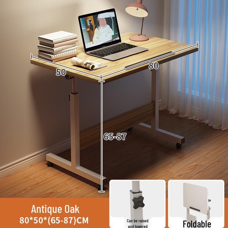 Adjustable Bedside Table: Compact, Versatile Desk for Bedroom, Dorm, Home Office, or Student Use