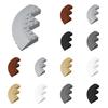 10pcs MOC Compatible 58846 Building Block Accessories 10x10 Inclined Circular Corner DIY Create Children's Toys