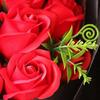 Experience the Beauty of Nature with our 18 Soap Roses Bouquet Gift Box - Perfect for Any Occasion