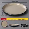 Melamine Nordic Style Cold Dish & Stir-fry Plate for Restaurants and Hotels