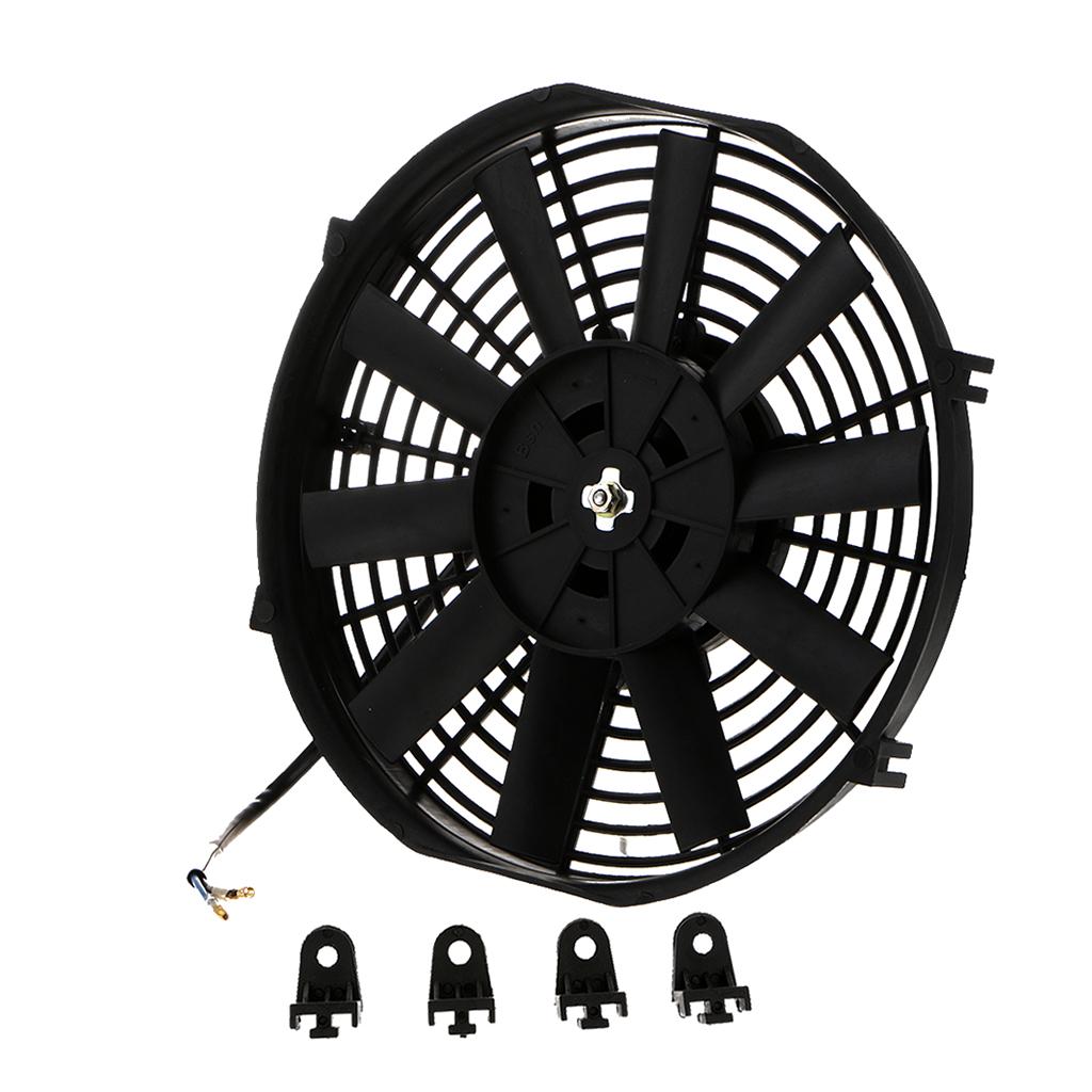 1 Volt 80W Cooling Fan for Dirt Bike ATV Buggy Cars, Trucks