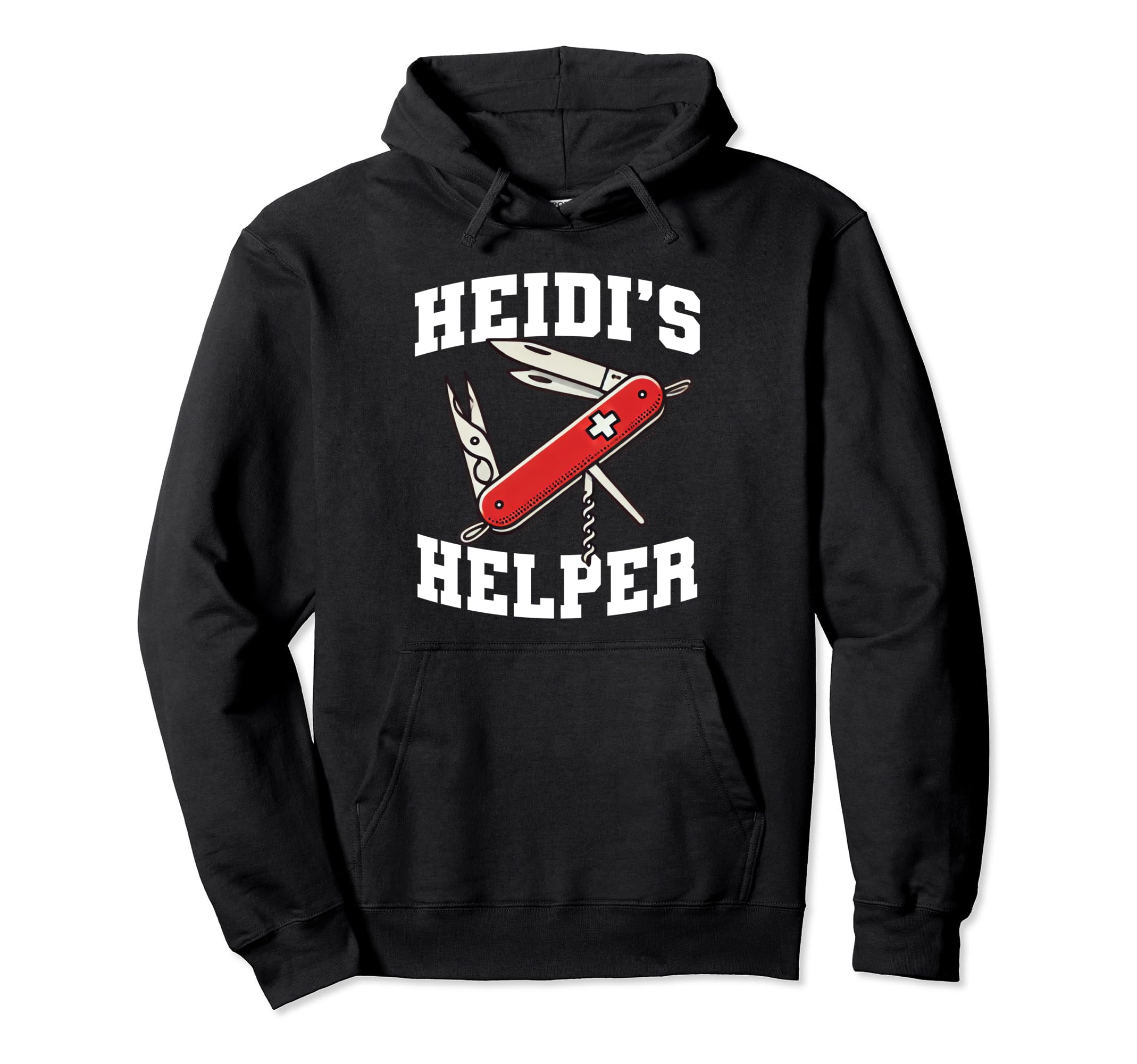 

Толстовка с капюшоном Helper Great Swiss Army Knifewear Heidi s - чёрный