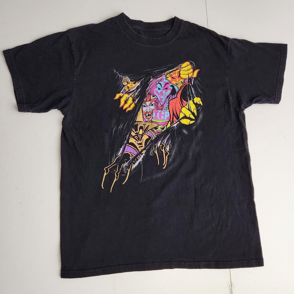 Insane Clown Posse Tour della Band Maglietta Unisex a Maniche Corte Uomo Donna Top Top Tee S Fino a 4XL