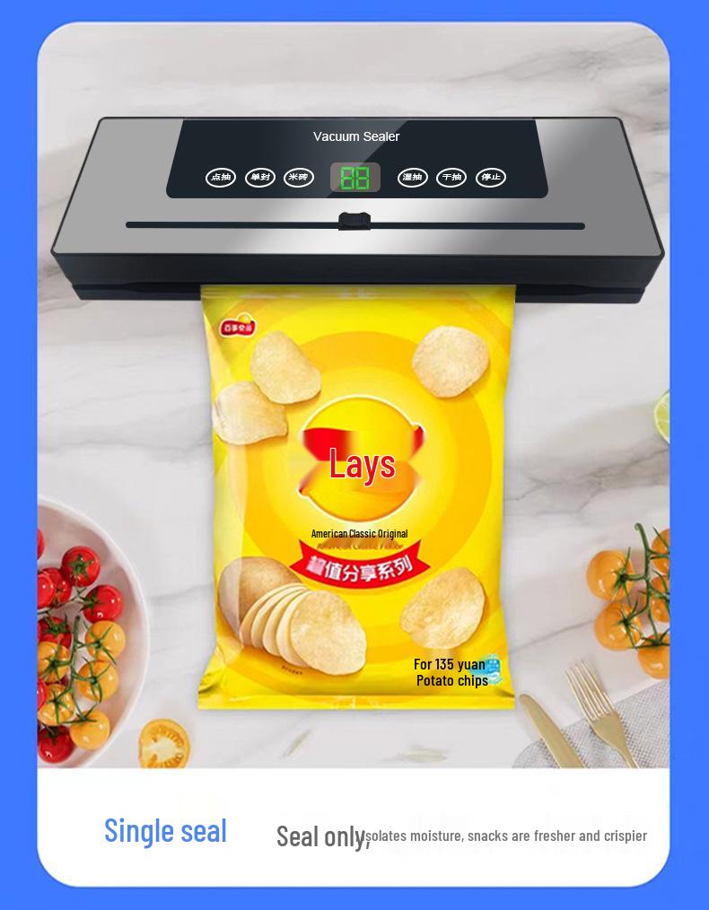 Automatic Household Vacuum Sealer for Food Preservation
