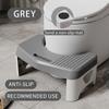 Toilet Seat Stool Portable Squat Stool Home Adult Bathroom Accessories Toilet Squat Stool Removable Non-slip