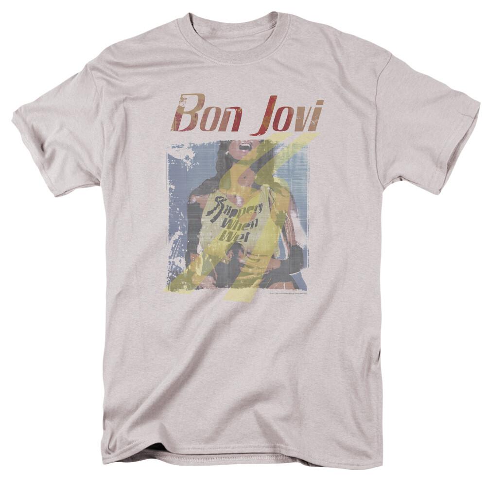 Bon Jovi Slippery Girl T-Shirt L