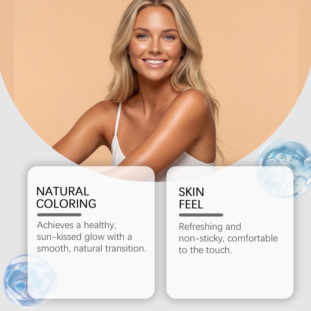 Oceaura Self Tanning Mist with Moisturizing - 30ml Sunless Tanner Spray for Body, Natural-Looking Tan, Fast-Absorbing