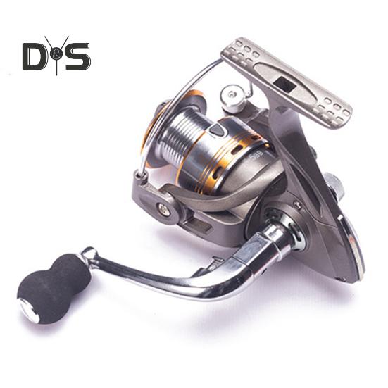 Angelrolle Kipphebel Klappbar Hochleistungs-Universal-Angel-Spinnrolle Power-Griffgriff Ersatzteile Angelzubehör