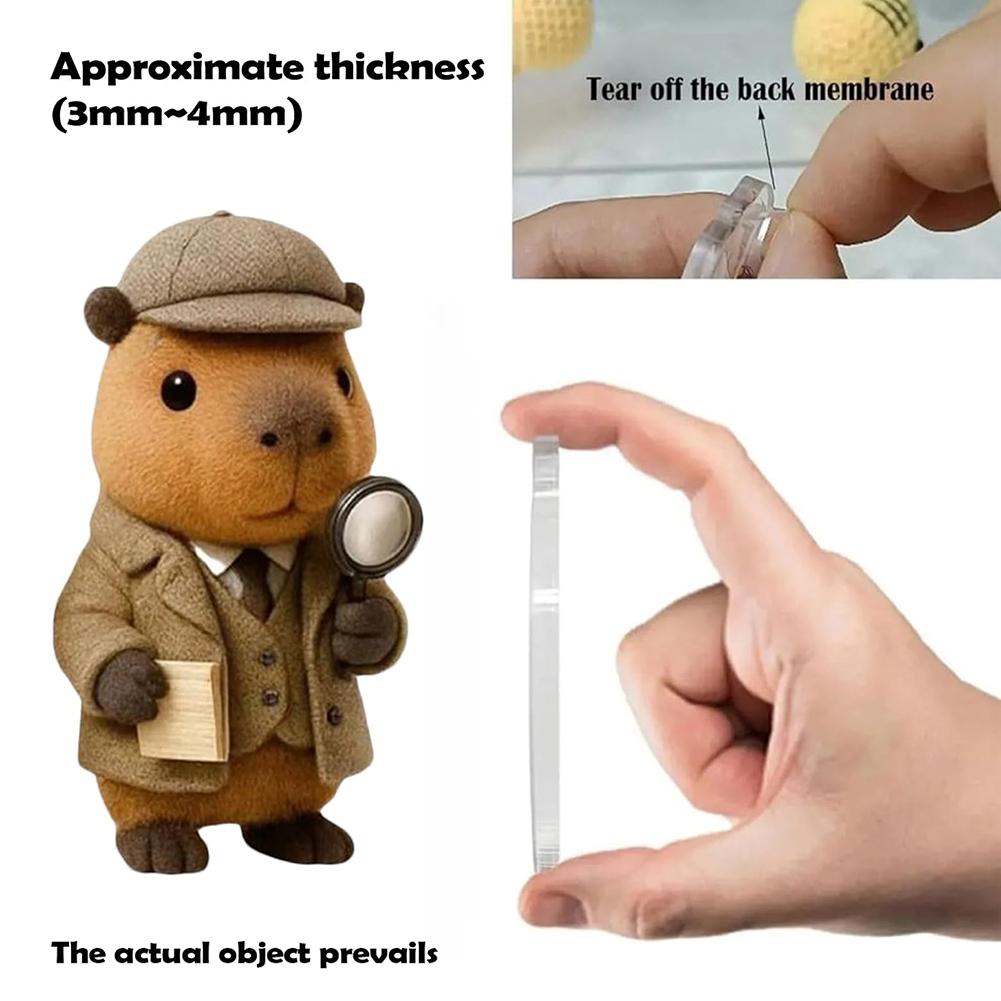 2025 Xmas Advents Calendar With Mini Capybara Pendant Lovely Cartoon Figure Present Box For Family Countdown Fun