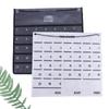 Hanging Decorative Wall Mounted With Pockets Wall Decoration Calendar Bag Chart Holder Storage Bag