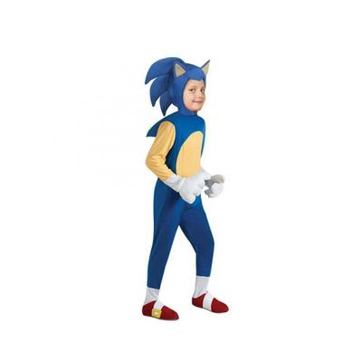 (6-10 Jahre) Igel Sonic Kostüm Kinder Jungen Cosplay Party Jumpsuits Kostüm