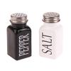 1Pc Salt And Pepper Shaker Storage Spice Shakers Spice Dispenser Refillable Black And White Kitchen Supplies Seasoning Pots