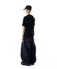 AAKAM Cros2 Printed Half Top (Black)