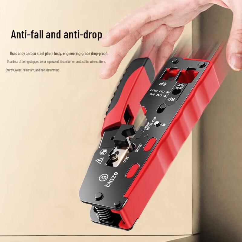 BIAZE Pro RJ45 Network Cable Crimper