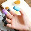 1 Set Pincel de Esponja para Pintar Duradero Fácil de Usar Herramienta Creativa de Pintura con Dedos de Esponja para Hogar Escuela Estudio