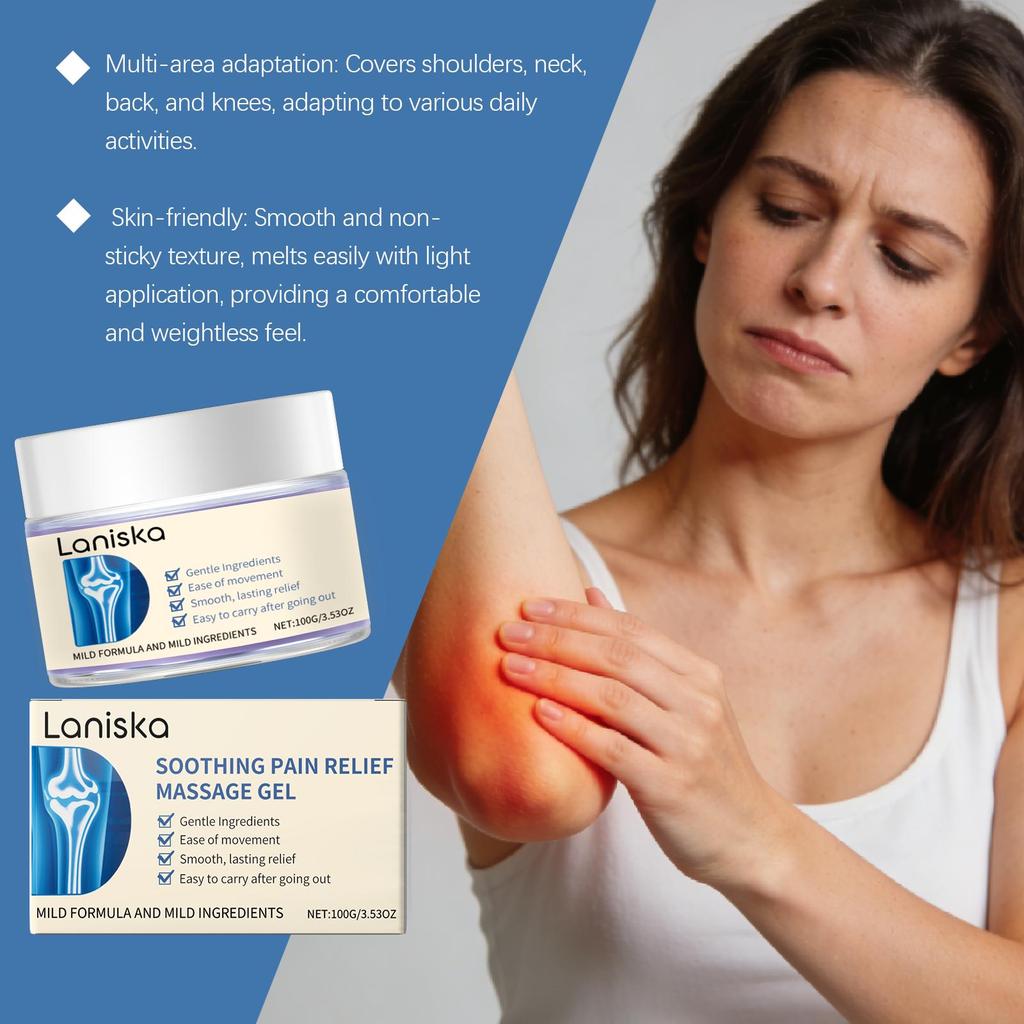 Joint Care Gel for Knee & Body, Daily Joint Support, External Massage & Skin Care