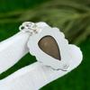Polychrome Jasper Stone Engagement Mother Ethnic Pendant Jewelry Sterling Silver