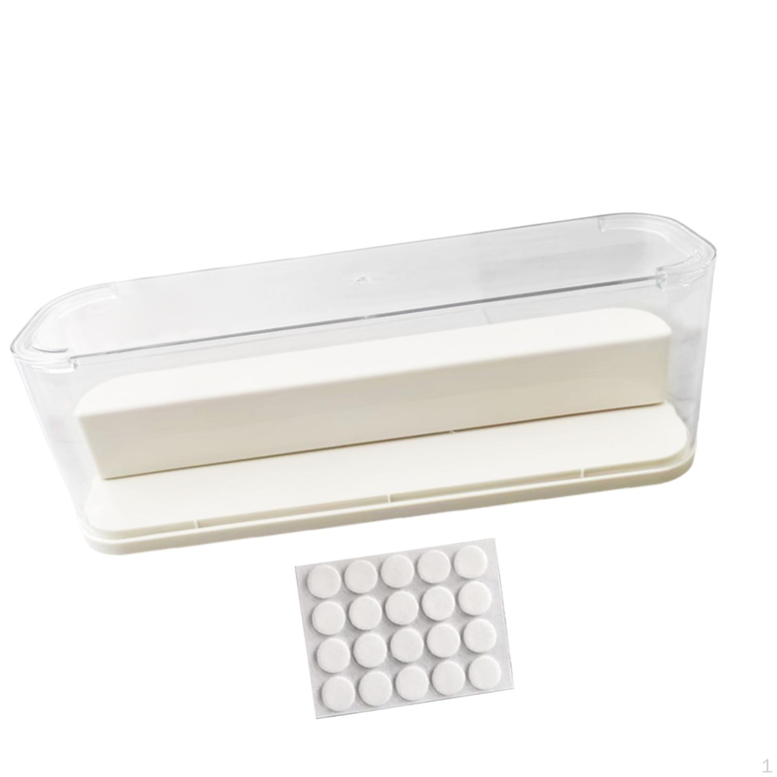 

Figures Display Case ,Storage Organizer ,Showcase ,Protective ,Clear Doll Storage Box бежевий