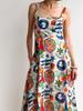 2026 Frühling Europäisch & Amerikanisch Schick Graffiti Print Weste Kleid