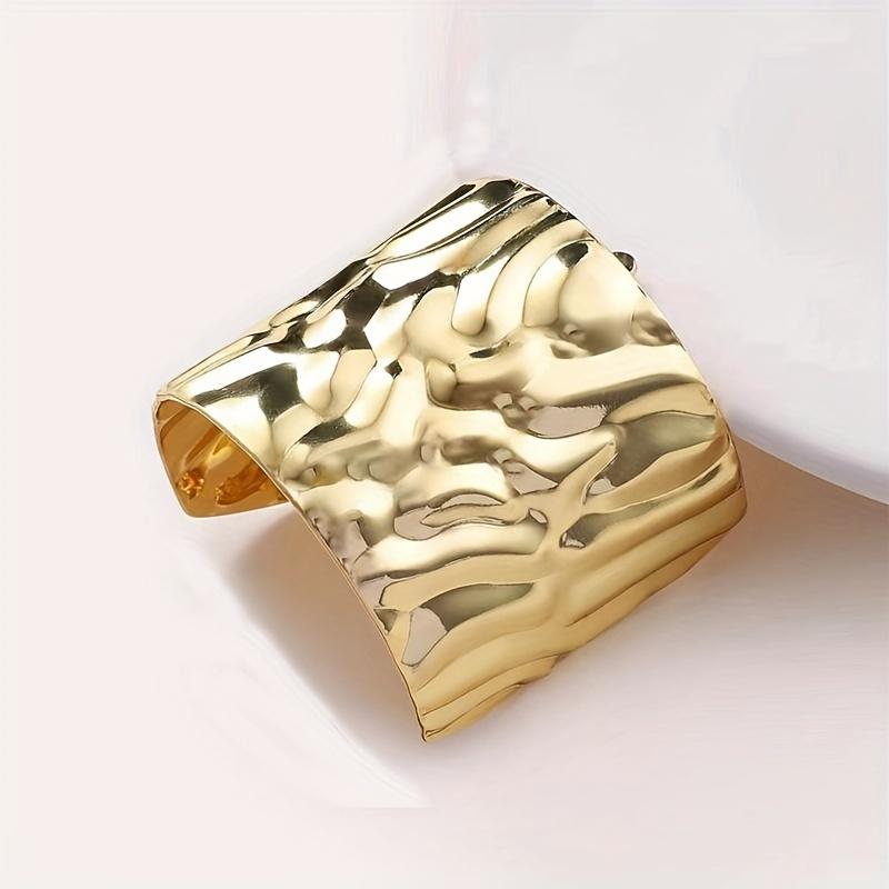 

New Metal Irregular Concave Convex Lava Inlay Hair Clip, Vintage High Quality Ponytail Clip Hair Accessory for Women