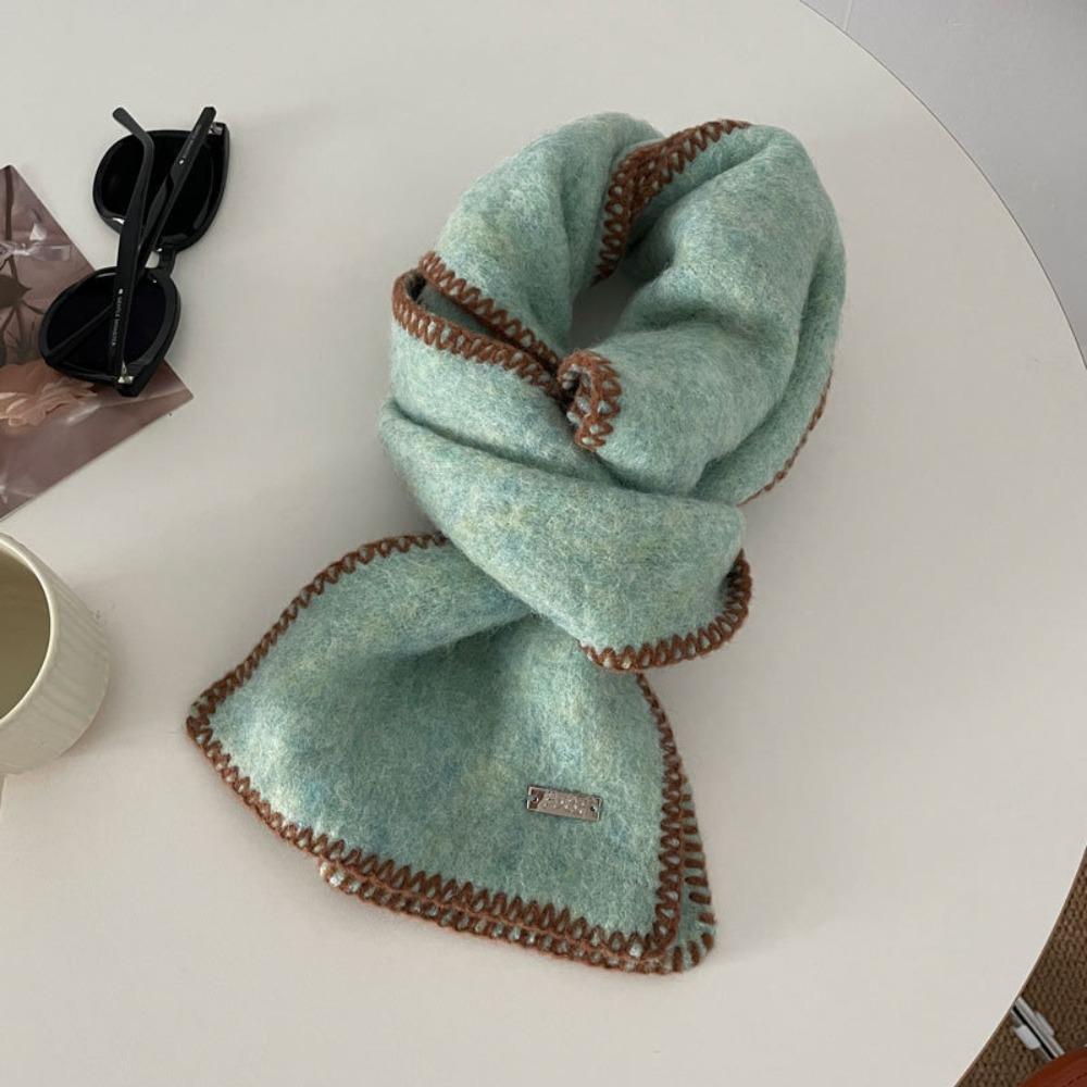 Soft Winter Cashmere Scarf Winter Warm Motorcycle Scarf Advanced Thermal Neck Warmer  Autumn Winter