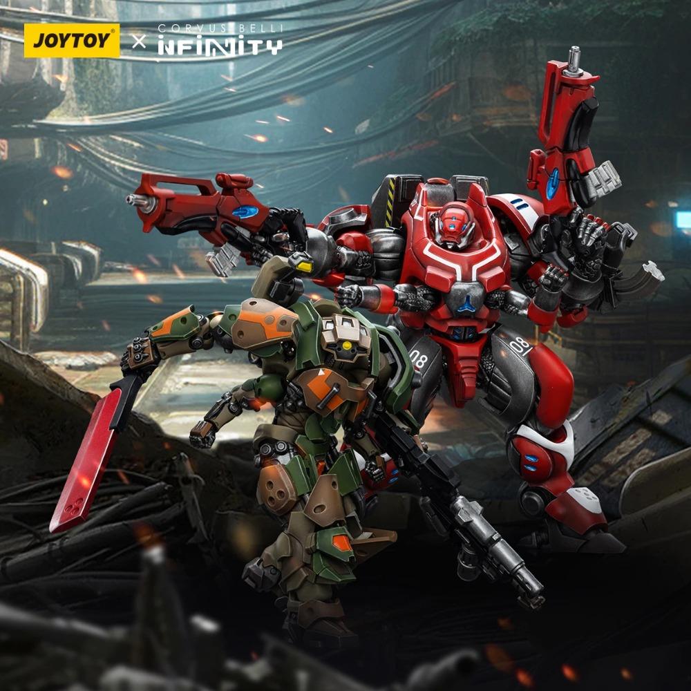 JOYTOY Infinity 1/18 Action Figures Mecha Anime 17cm Nomads Gecko Squadron Shakush Light Armored Unit Collection Model Toy