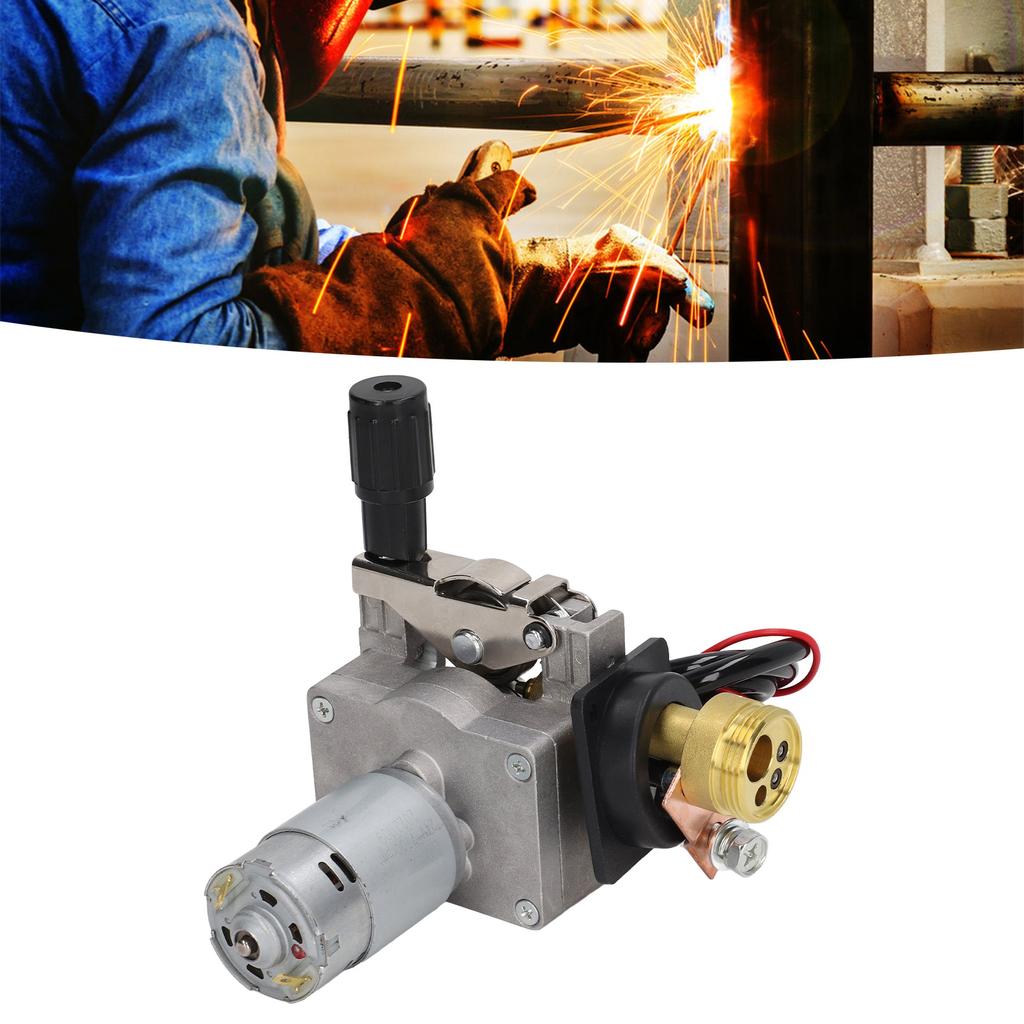 Podavač drátu Stroj pro podávání drátu Motor pro podávání drátu Svářečka Válečkový podavač Podávací stroj 24V pro svařování MIG MAG Pájení