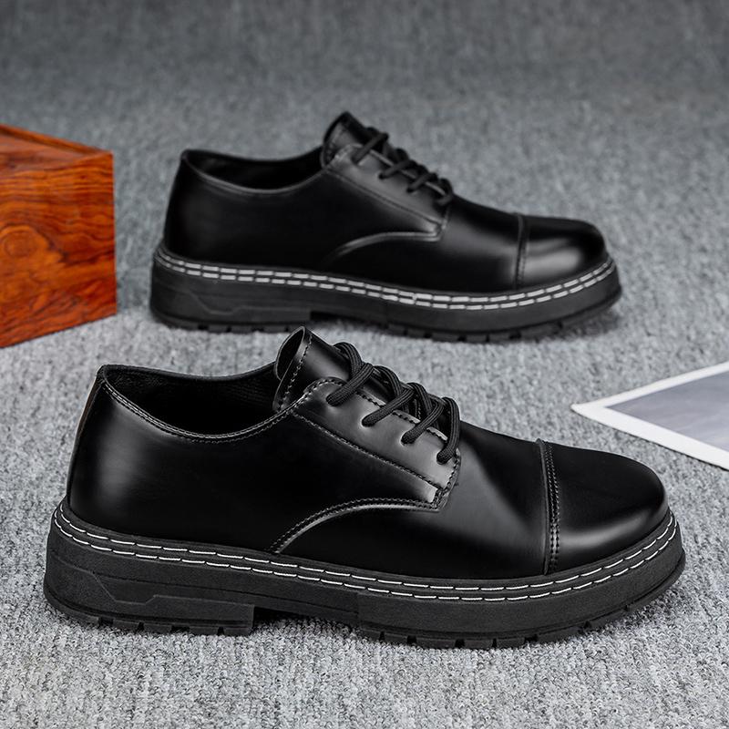 Fashion CYYTL Casual Mens Leather Dress Shoes Office Work Loafers Platform Outdoor Walking Fashion Sport Luxury Designer Summer Sneakers