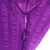 BALENCIAGA.SILK Short sleeve V neck one piece 38 purple French sleeve Women Used