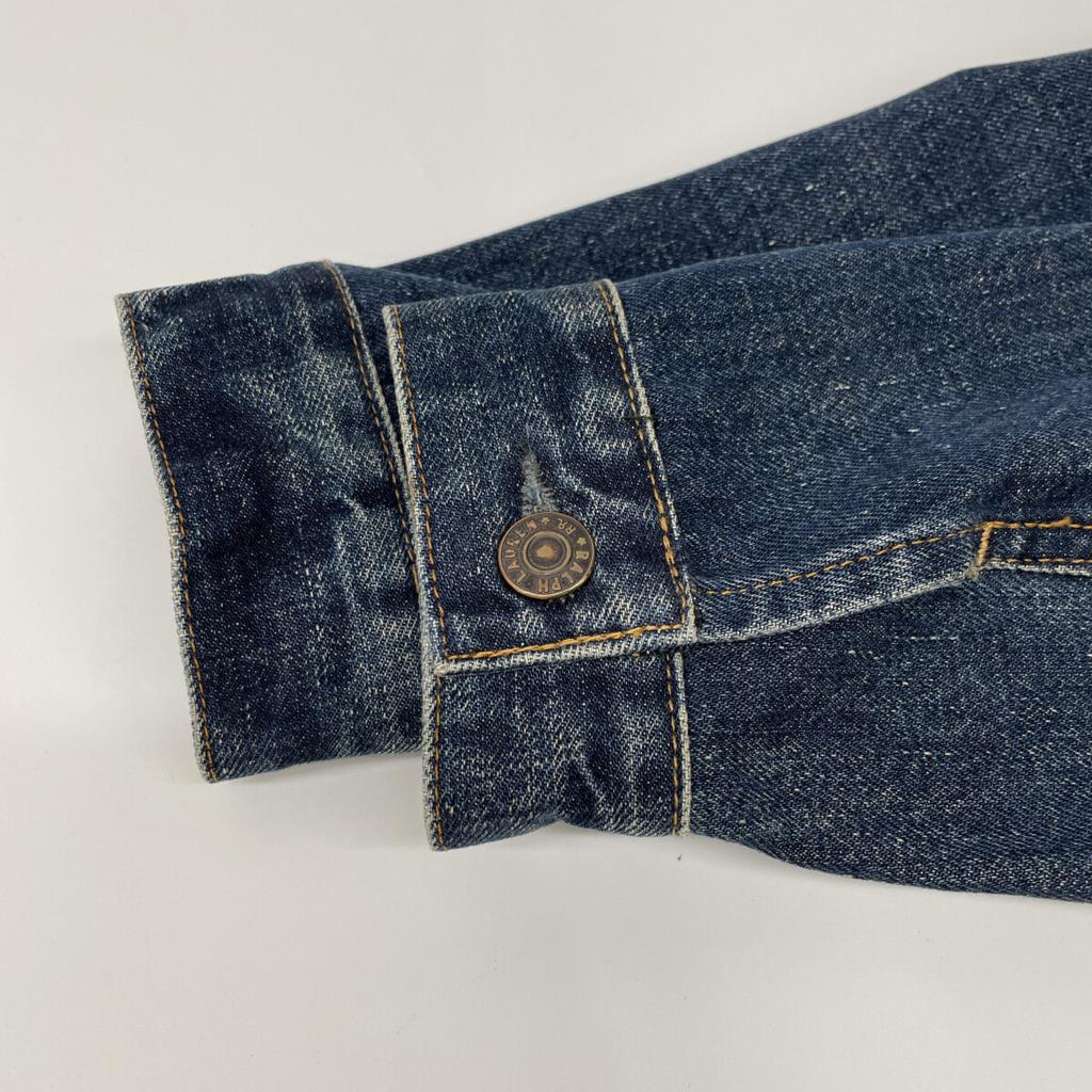 RRL Indigo 100% Cotton 3rd Type Denim Jacket Jacket XS IndigoUsed