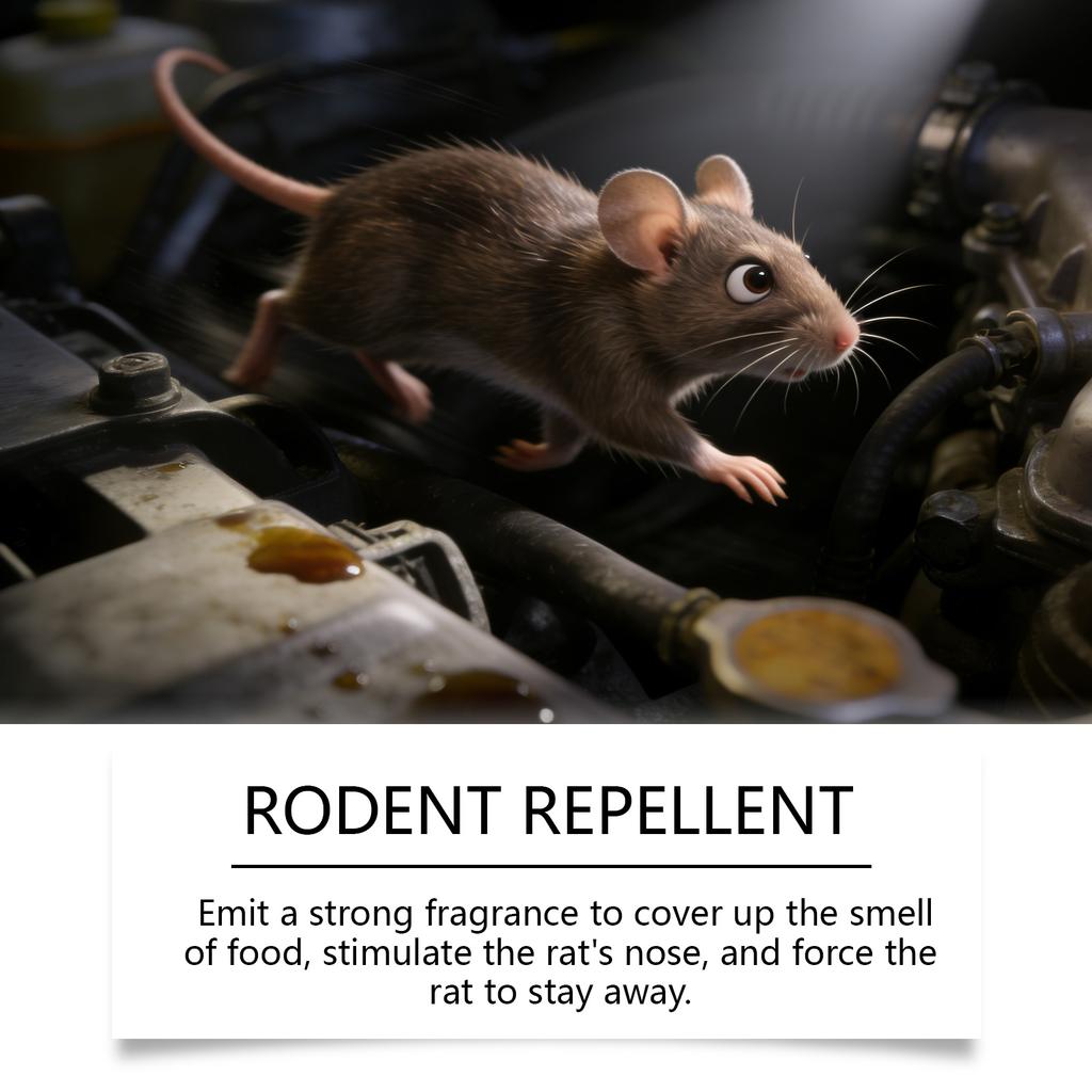 Rodent Repellent Spray Made with Essential Oils for Home Patio Garden Safe for Kids and Family Effective Point and Spray Application 60ml 2oz