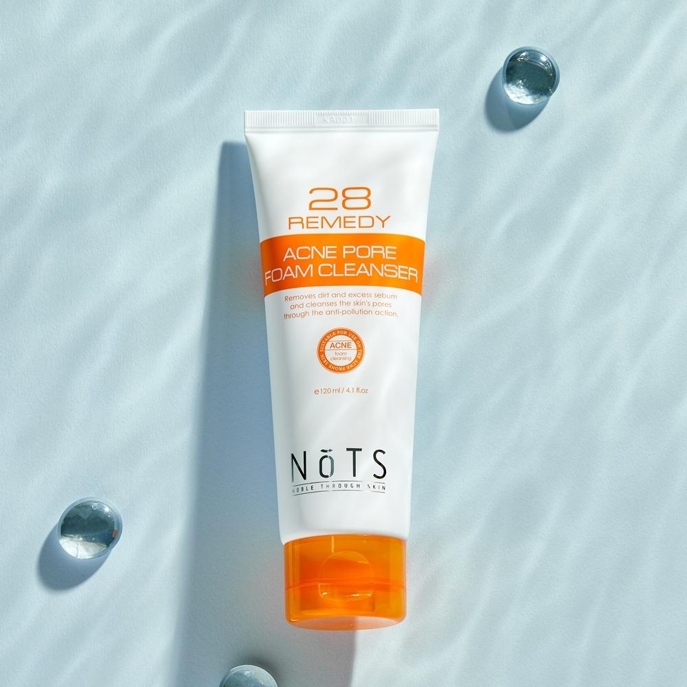 

Nots Acne Face Wash Очищающая пенка от прыщей Очищающая очищающая пенка 28 Remedy Acne Pore Foam Cleanser 120 мл