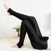 New Autumn/Winter Elastic Glossy Nylon Slim Fit 7/9-Point Flat Foot and Pedal Leggings